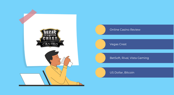 Vegas Crest Casino: Founded in 2014 is powered by top-tier software providers like Rival, Betsoft, Saucify, and Vista Gaming